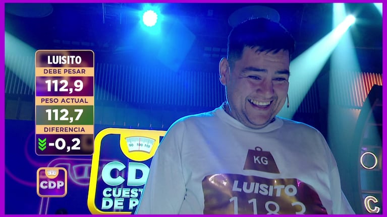 Así es la nueva vida de Luisito Zerda, histórico ex participante de Cuestión de Peso(Foto: eltrece)