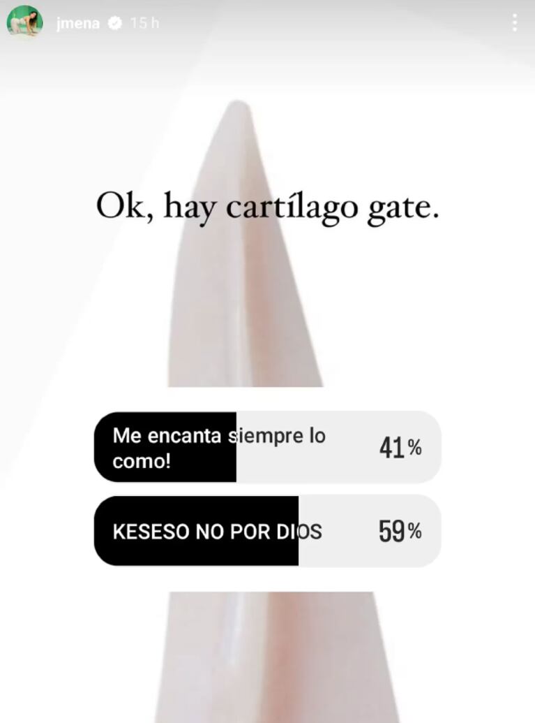 Así es la sopa de huesos que toma Jimena Barón y causa asco a sus seguidores