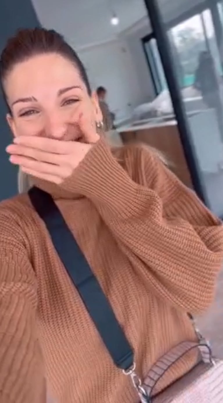 Así es por dentro la casa de dos pisos que Fede Hoppe y Macarena Rinaldi están construyendo: las fotos