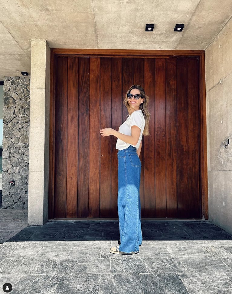 Así es por dentro la casa de dos pisos que Fede Hoppe y Macarena Rinaldi están construyendo: las fotos