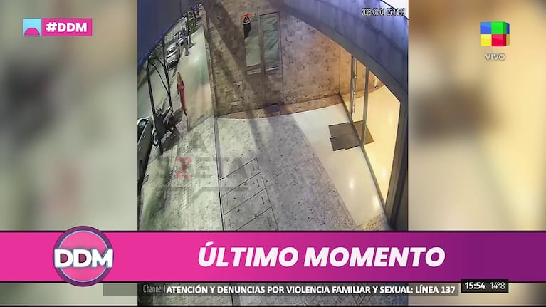 Así escapaba Candela Arizaga de Facundo Moyano.