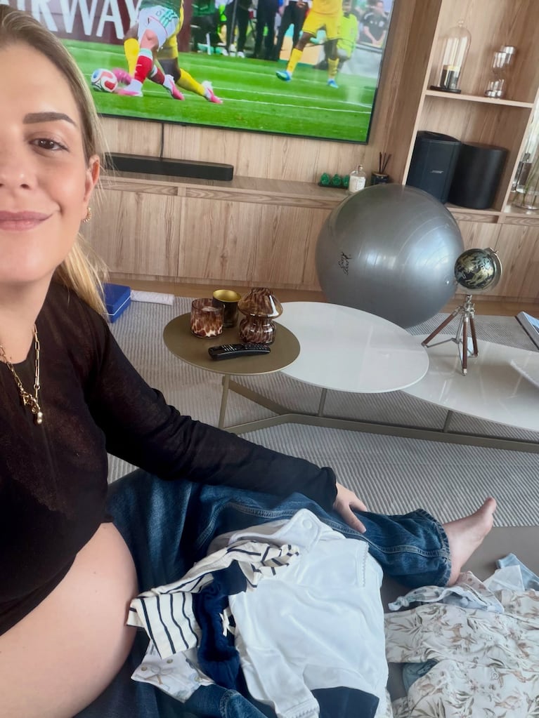 Así espera Sofía Aldrey a su primer hijo con Nacho Vivas (Foto de Instagram)