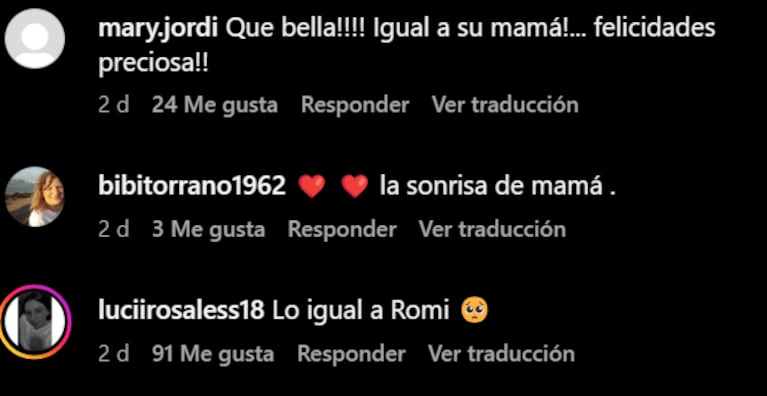 Así está Azul, la hija de Romina Yan: cumplió 18 años y sorprendió por el enorme parecido con su mamá