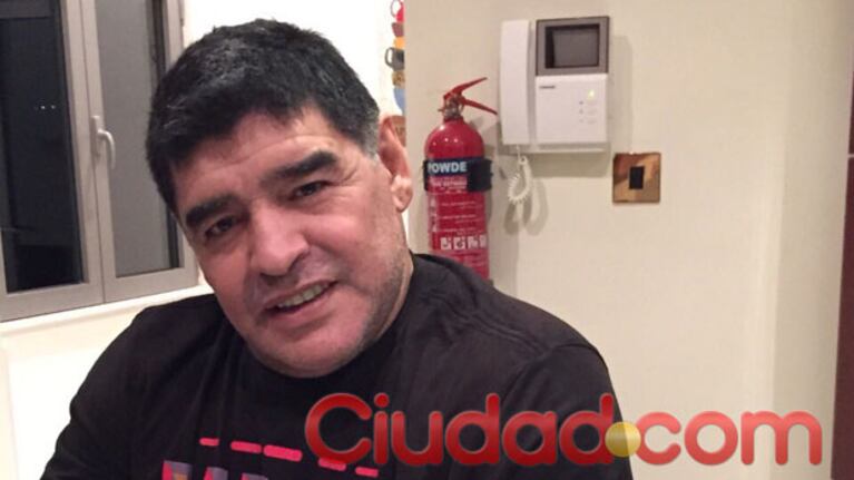 Así está Diego Armando Maradona hoy. (Foto: Ciudad.com)