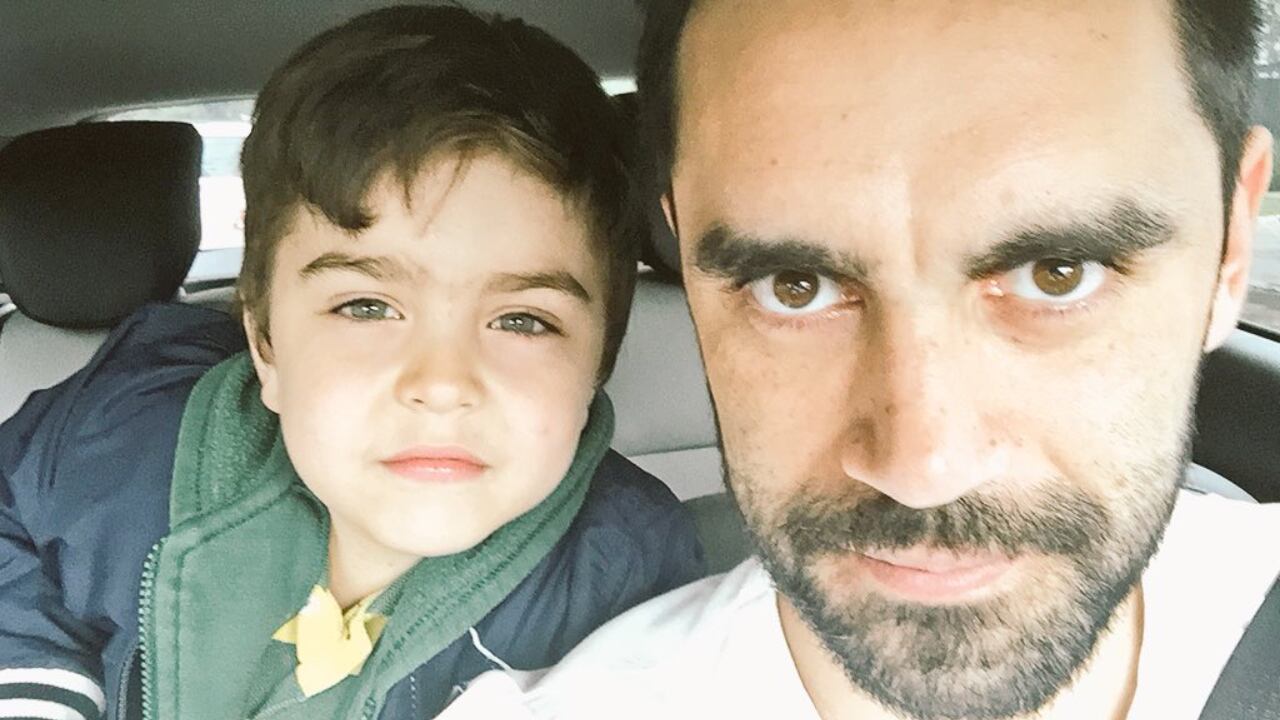 Así está Eloy, el hijo de Gonzalo Heredia. CRÉDITO: Instagram/@gonzaloheredia