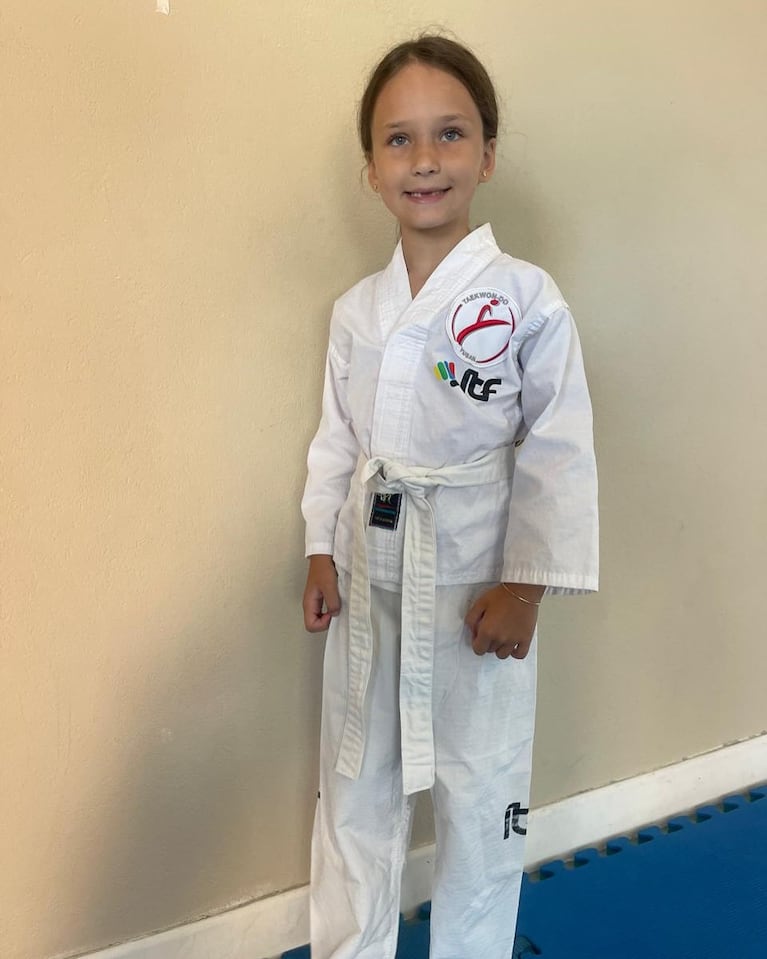 Así está hoy Alma, la hija de Mariano Martínez y Camila Cavallo. Crédito: Instagram/@marianom78