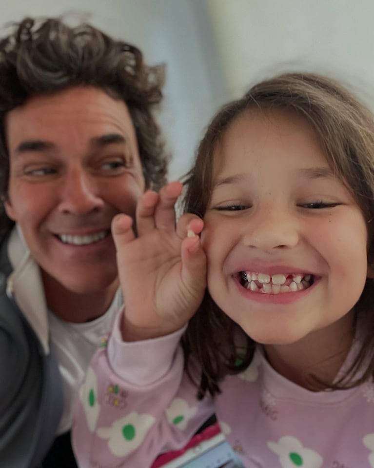Así está hoy Alma, la hija de Mariano Martínez y Camila Cavallo. Crédito: Instagram/@marianom78