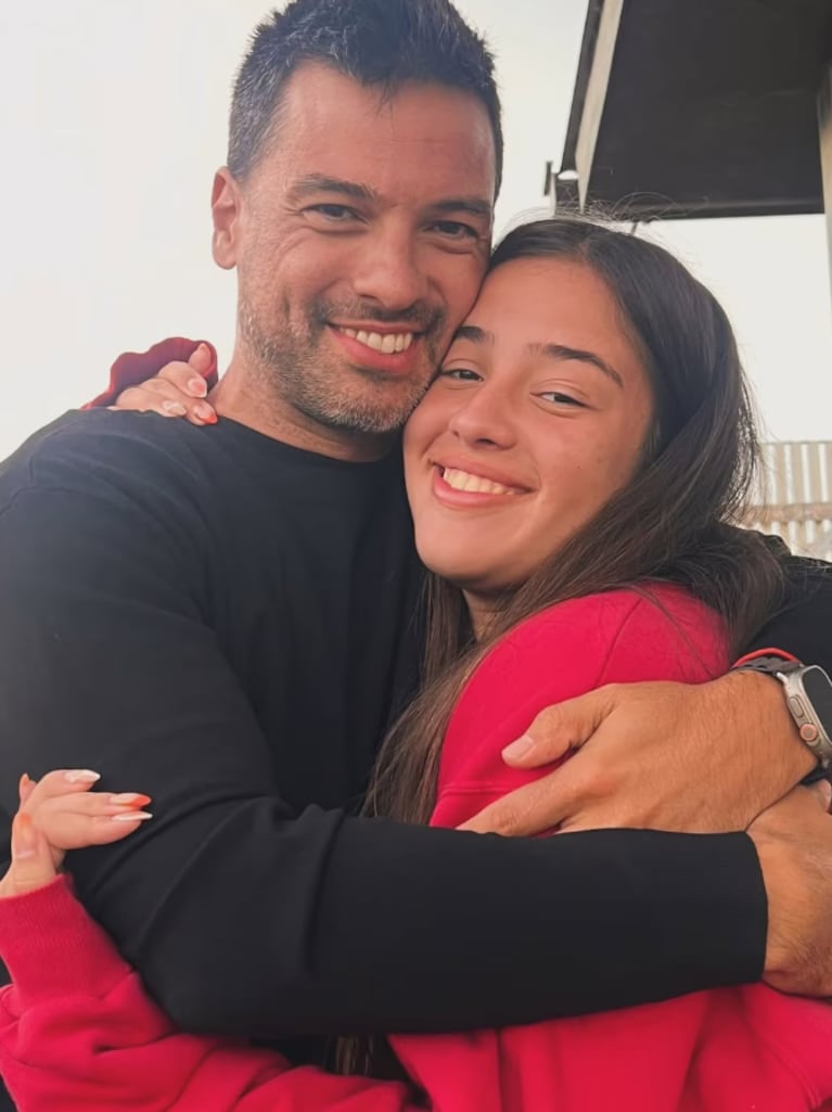 Así está hoy Delfina, la hija de 16 años del Chino Leunis | Créditos: Instagram @leandroleunis