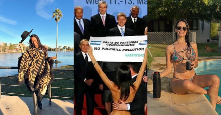 Así está hoy Evangelina Carrozzo: de protestar frente a presidentes en bikini a trabajar en una Municipalidad | Créditos: Instagram @evacarrozzo