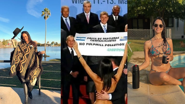 Así está hoy Evangelina Carrozzo: de protestar frente a presidentes en bikini a trabajar en una Municipalidad | Créditos: Instagram @evacarrozzo