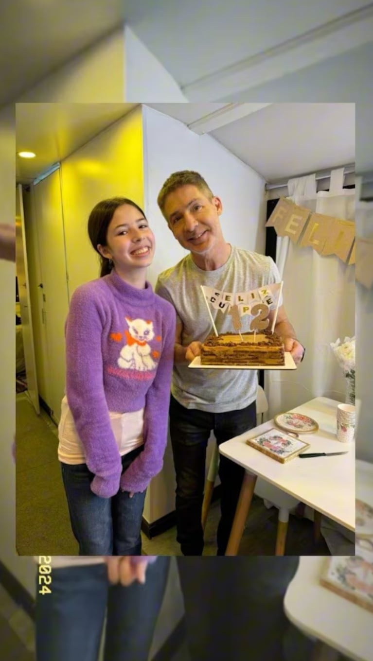 Así está hoy Margarita, la hija de Adrián Suar y Griselda Siciliani: tiene 13 años y perfil bajo | Créditos: Instagram