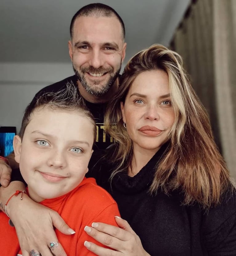 Así está hoy Thiago, el hijo adolescente de Nazarena Vélez. Foto: subida a Instagram por Nazarena Vélez