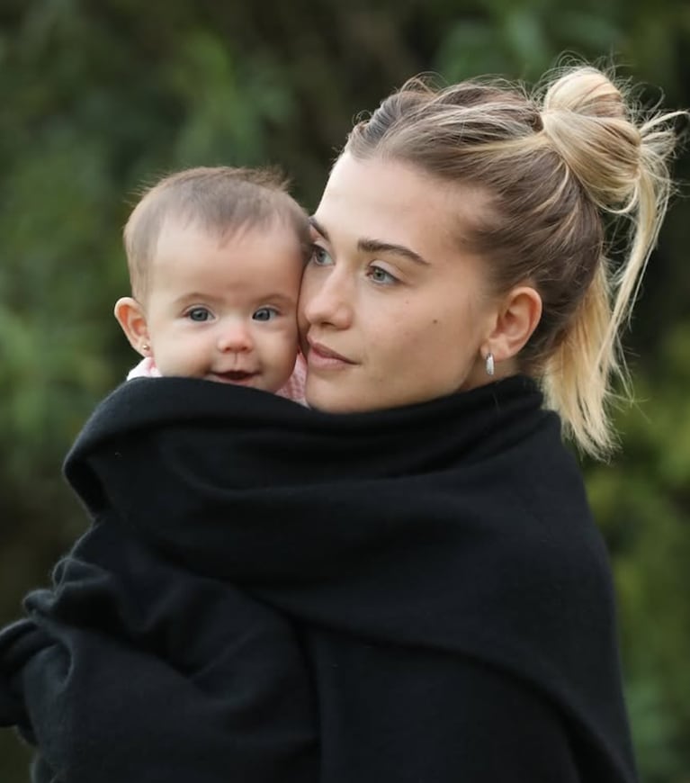 Así está Olivia, la hija de Kun Agüero y Sofía Calzetti. Foto: IG | soficalzetti