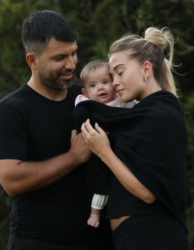 Así está Olivia, la hija de Kun Agüero y Sofía Calzetti. Foto: IG | soficalzetti