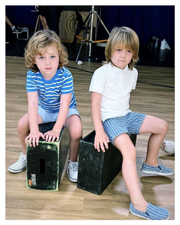 Así están hoy Lorenzo y Lautaro, los hijos de Germán Martitegui