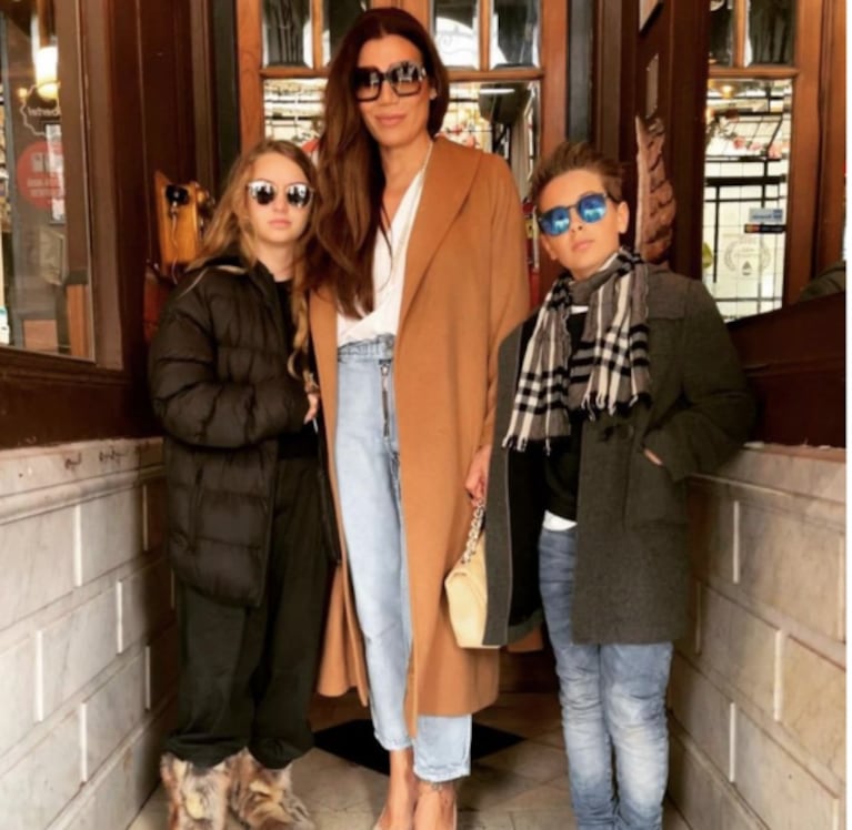 Así están hoy Paul e Isabella, los hijos de Florencia de la Ve y Pablo Goycochea