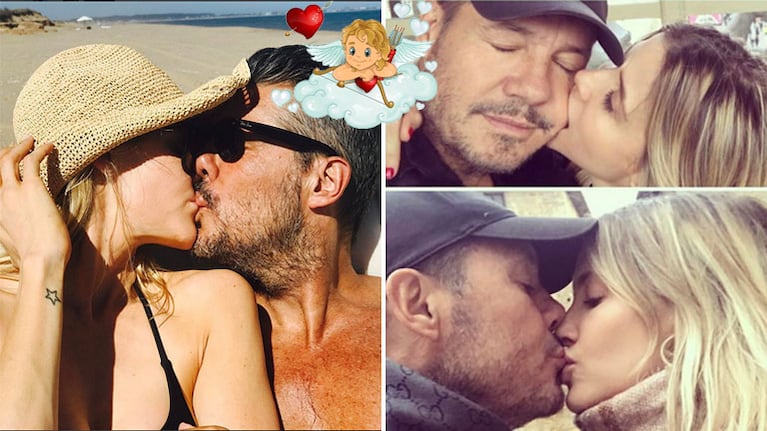 Así festejaron el Día de los Enamorados Marcelo Tinelli y Guillermina Valdés: “No hay días especiales, o todos lo son”