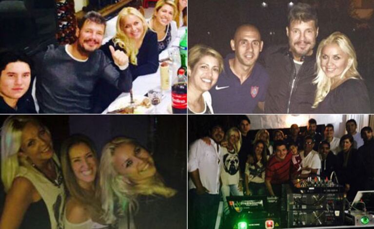 Así festejaron el triunfo de San Lorenzo (Foto: Twitter)
