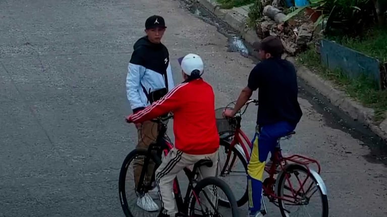 Así fue el asesinato de Diego Consencao en Hurlingham (Foto: captura eltrece)