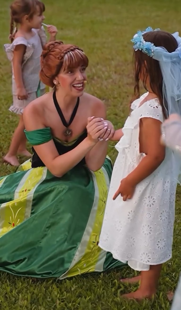Así fue el cumple de Mita, la hija de Topa. Foto: IG | diegotopaok
