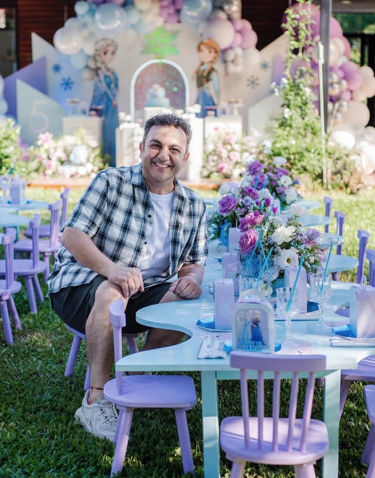Así fue el cumple de Mita, la hija de Topa. Foto: IG | diegotopaok