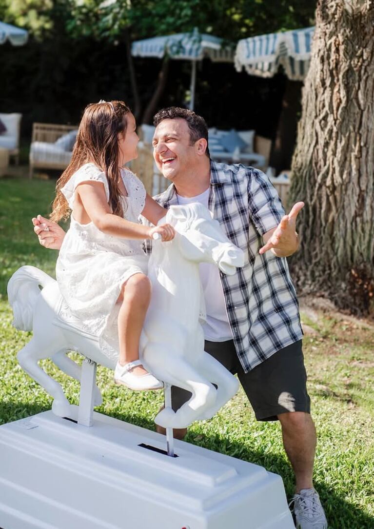 Así fue el cumple de Mita, la hija de Topa. Foto: IG | diegotopaok