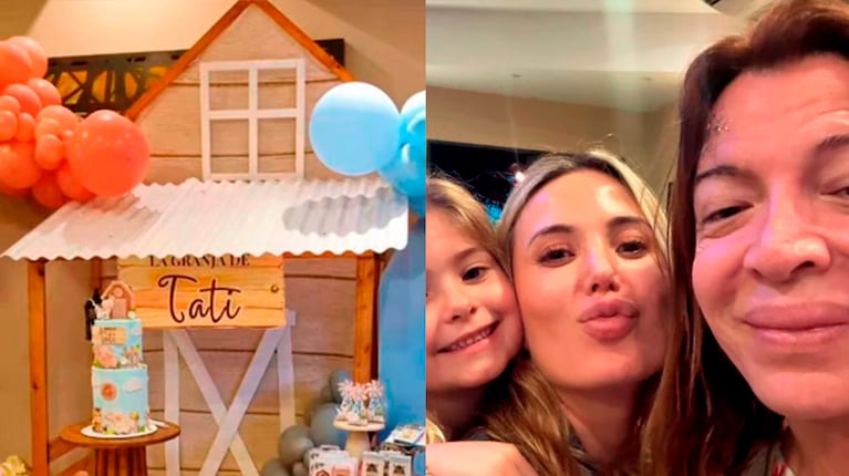 Así fue el cumple de Tati, el hijo de Lizy Tagliani: invitados famosos, show musical e increíble torta.