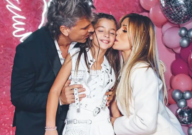 Así fue el cumple “full rosa” de Sofía Pini, la hija de Panam: espectacular torta y más de 100 invitados