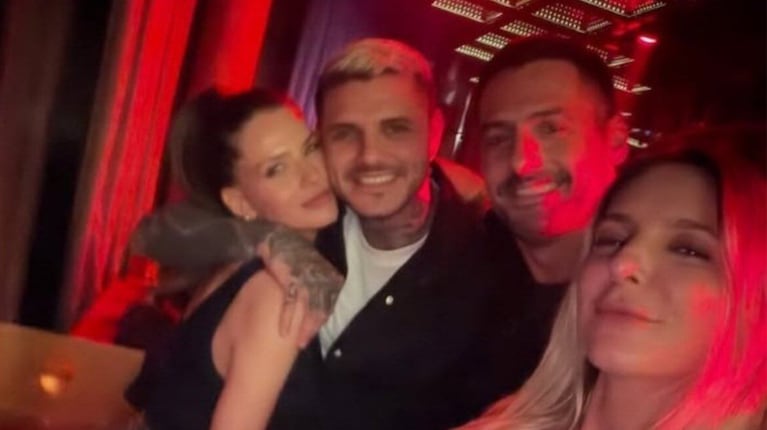 Así fue el encuentro de Mauro Icardi y la China Suárez con el empresario que traicionó a Wanda Nara