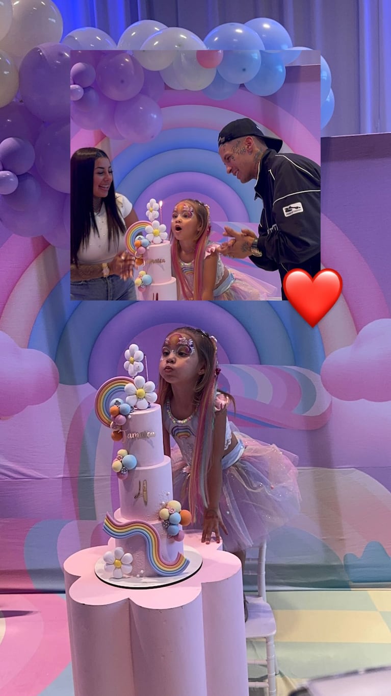 Así fue el espectacular cumpleaños de Jamaica, la hija de L-Gante y Tamara Báez | Créditos: Instagram @lgante_keloke
