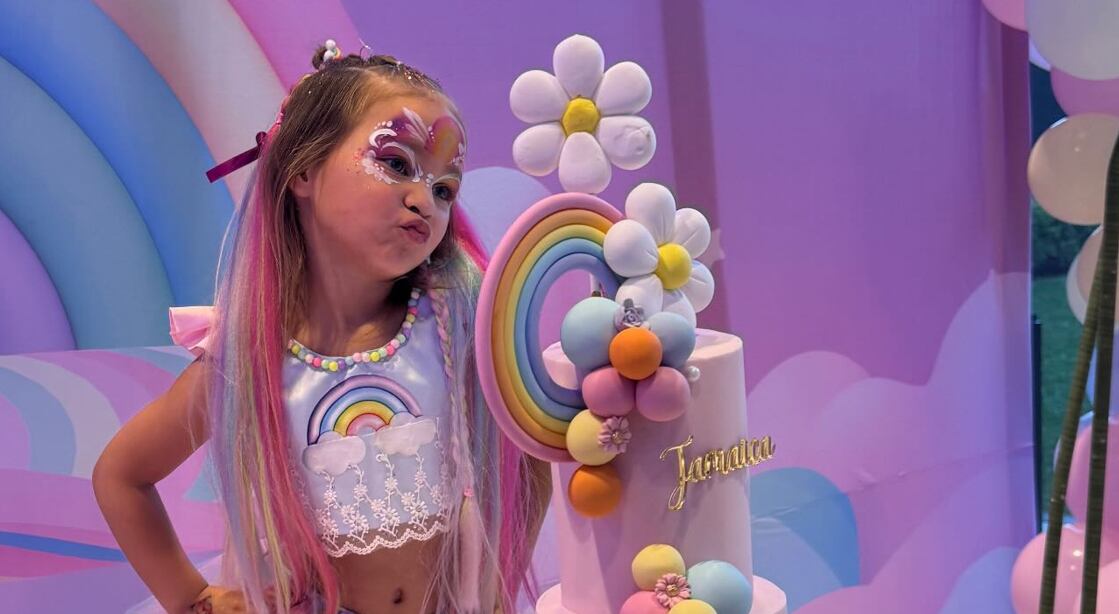 Así fue el espectacular cumpleaños de Jamaica, la hija de L-Gante y Tamara Báez | Créditos: Instagram @lgante_keloke