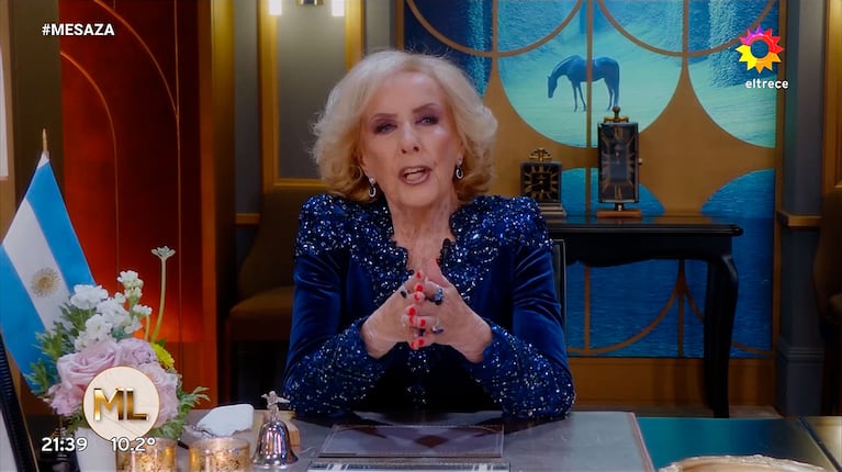 Así fue el esperado regreso de Mirtha Legrand a la TV (Eltrece)