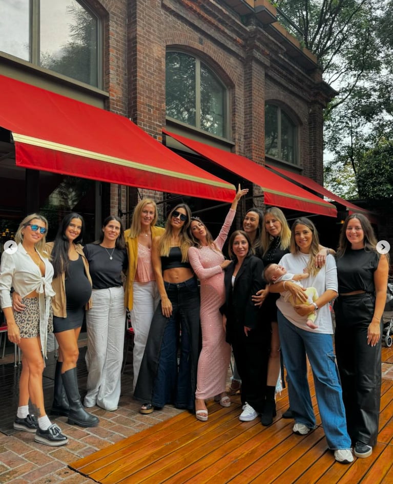 Así fue el exclusivo baby shower de Bianca, la hija de Agustina Casanova y Lautaro Mauro