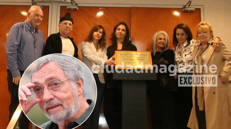 Así fue el homenaje a Luis Brandoni (Foto: Movilpress)
