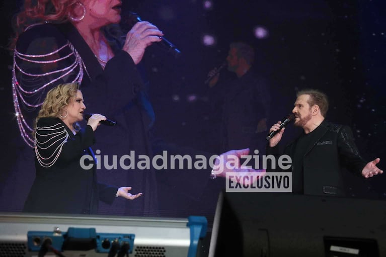 Así fue el regreso de Pimpinela a los escenarios (Foto: Movilpress)