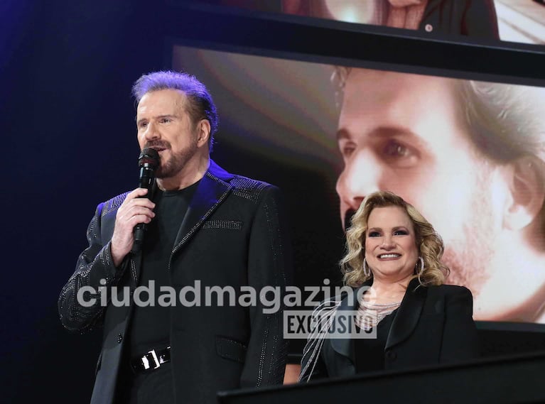 Así fue el regreso de Pimpinela a los escenarios (Foto: Movilpress)