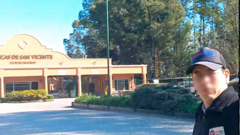 Así fue el tenso momento qie vivió Mercedes Ninci con un guardia del country en el que vive Martín Insaurralde (Foto: captura Instagram @mercedesninci1)