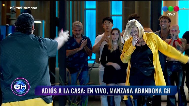 Así fue la dura despedida de Virginia Demo a Manzana en Gran Hermano 2023: “Amigo, te quiero”