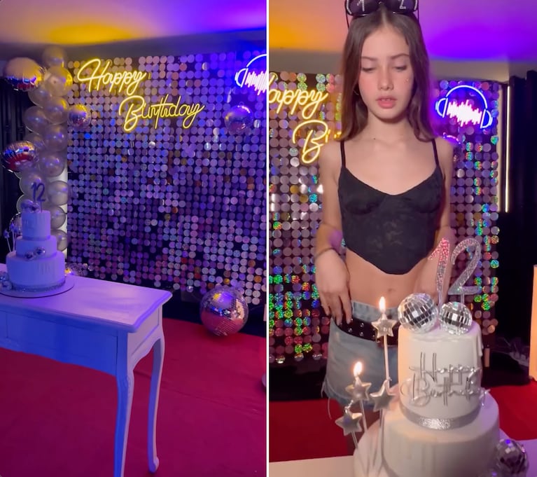 Así fue la fiesta de cumpleaños de Esperanza Castro (Foto: Instagram @rojassasi)