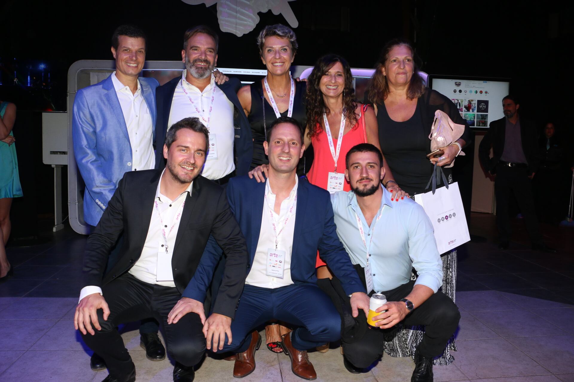 Así fue la gran noche de Artear en la presentación de sus contenidos audiovisuales y su propuesta comercial . (Foto: Movilpress)