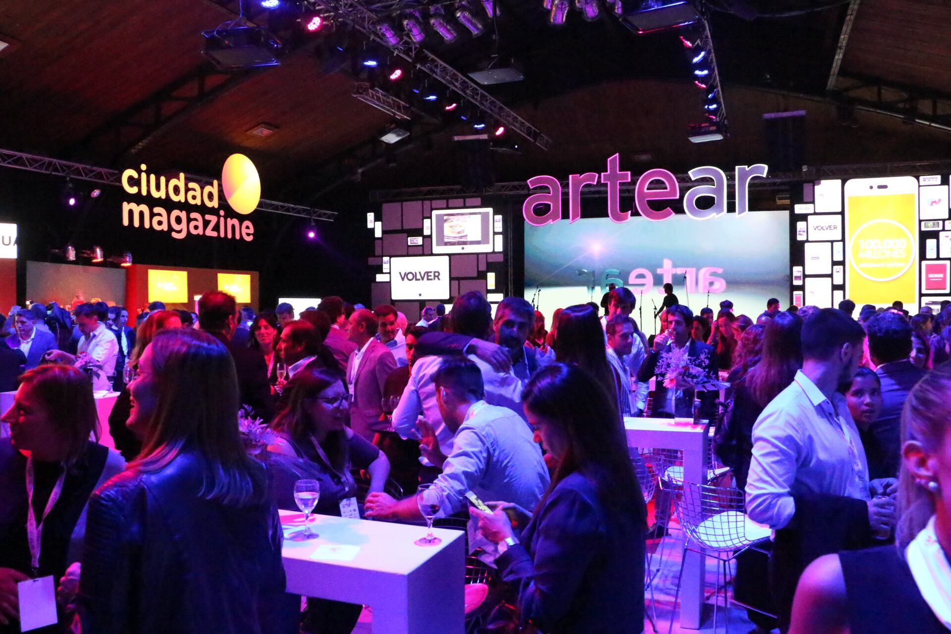 Así fue la gran noche de Artear en la presentación de sus contenidos audiovisuales y su propuesta comercial . (Foto: Movilpress)