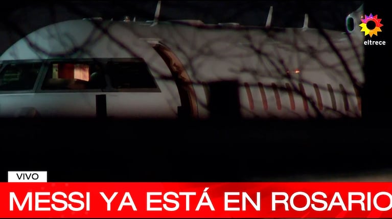 Así fue la llegada de Messi a Rosario: el esperado reencuentro con su familia tras el Mundial