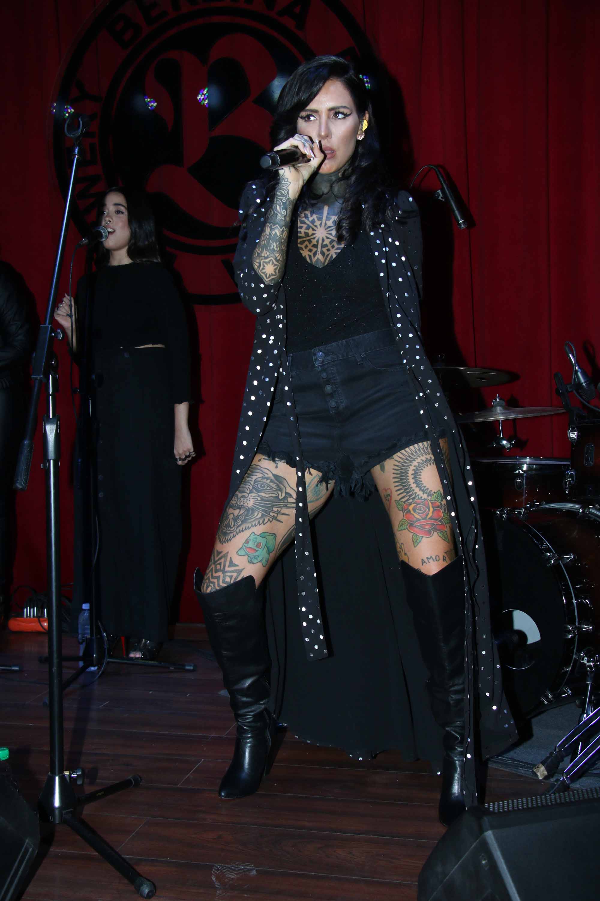Así fue  la presentación del primer disco de Cande Tinelli. (Foto: Movilpress)