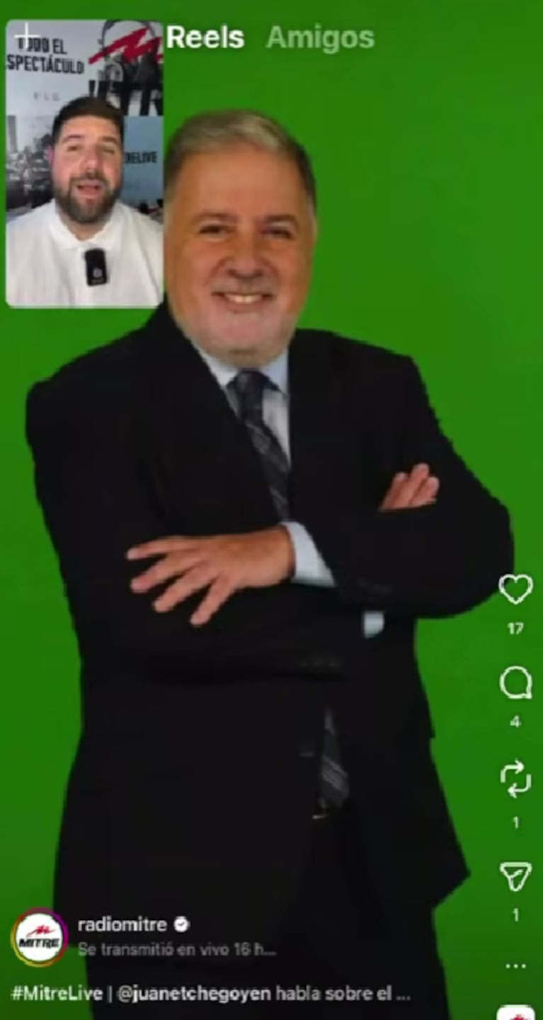 Así fue la sesión de fotos de Fabián Doman antes de la cancelación de su programa de TV | Créditos: Captura Mitre Live