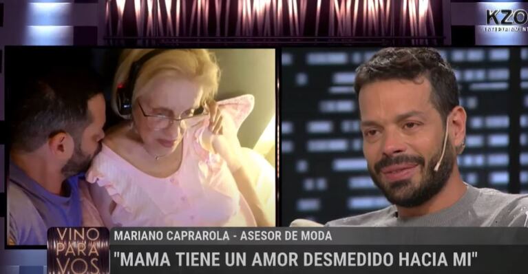 Así hablaba Mariano Caprarola sobre la muerte: “A mí me gustaría que todo sea para siempre”