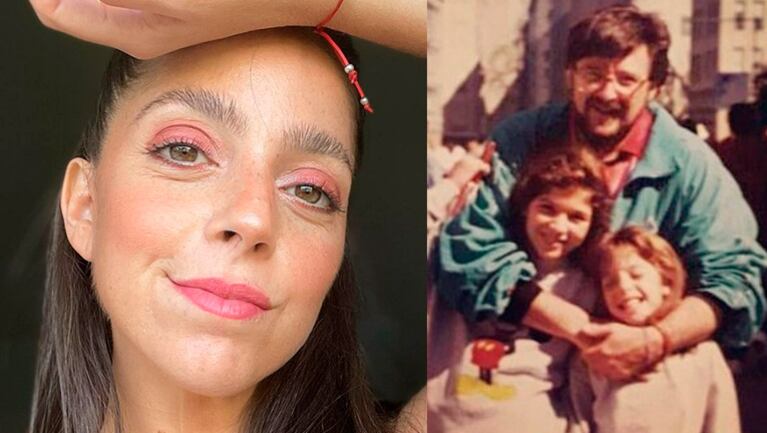 Así Juariu recordó a su papá el día que hubiera cumplido años.