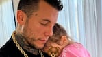 Así juega Alex Caniggia con Venezia, entre risas, cosquillas y cambios de look  Foto: IG | alexcaniggia