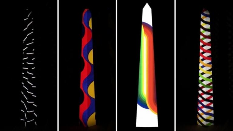 Así Julio Le Parc iluminará el Obelisco de Buenos Aires en el marco de La Noche de los Museos