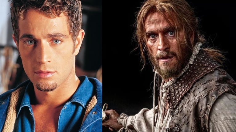 Así luce hoy Michel Brown, caracterizado para la serie de época Hernán.