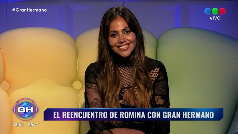 Así nominó Romina Uhrig a 24 horas de entrar a Gran Hermano: a quiénes les dio sus votos positivos y negativos